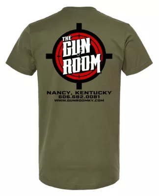 The Gun Room T-Shirt-Olive Screen Shot 2023 02 13 at 1.05.49 PM