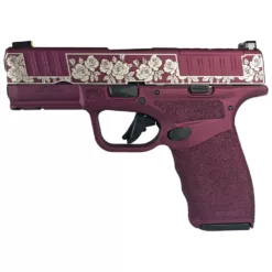 Springfield "Distressed Black Cherry & Roses" Hellcat Pro 9mm FKHCP9379BOSPBCDR 2 091323