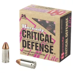 Hornady Critical Defense Lite 9MM