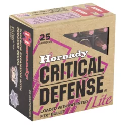 Hornady Critical Defense Lite 9MM H90240 2 HR 091623
