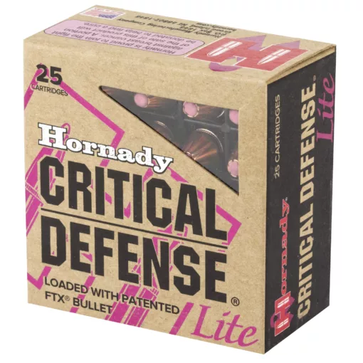Hornady Critical Defense Lite 9MM H90240 3 HR 091623 jpg